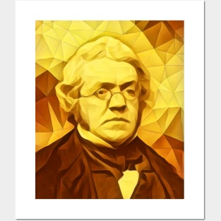 William Makepeace Thackeray Golden Portrait | William Makepeace Thackeray Artwork 11 Posters and Art